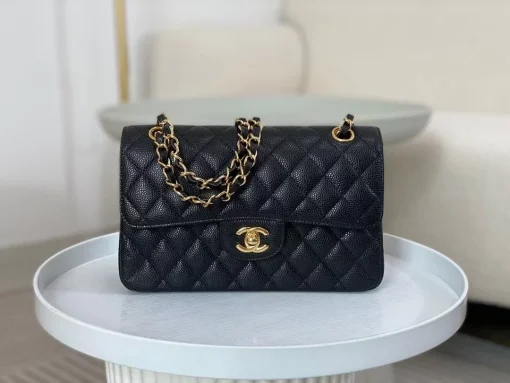Chanel Classic Flap Bag with Gold Hardware