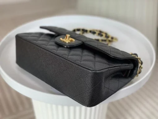 Chanel Classic Flap Bag with Gold Hardware - Image 7