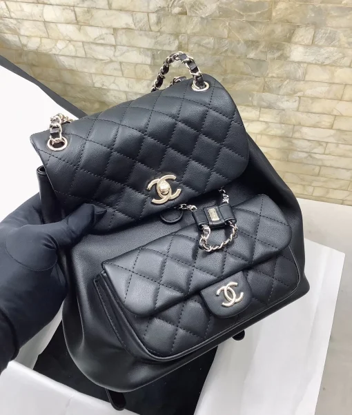 Chanel Classic Backpack - Image 9