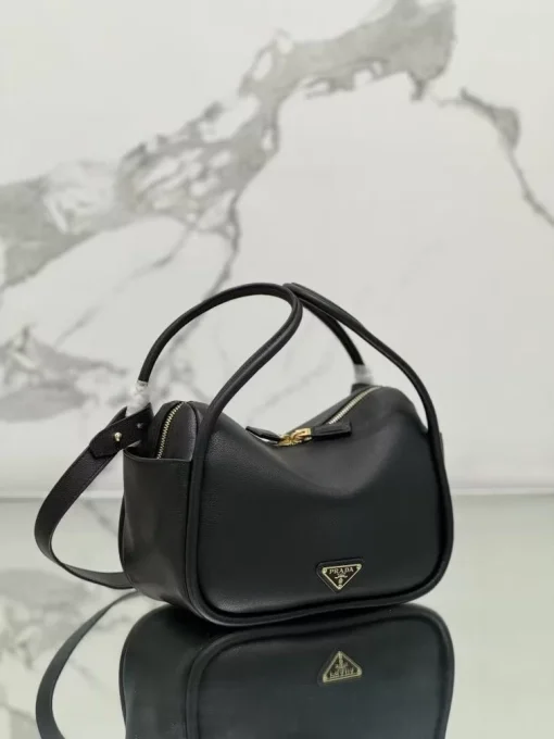Prada Cleo Brushed Leather Shoulder Bag - Image 5