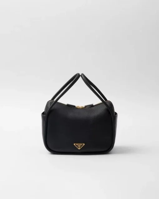 Prada Cleo Brushed Leather Shoulder Bag