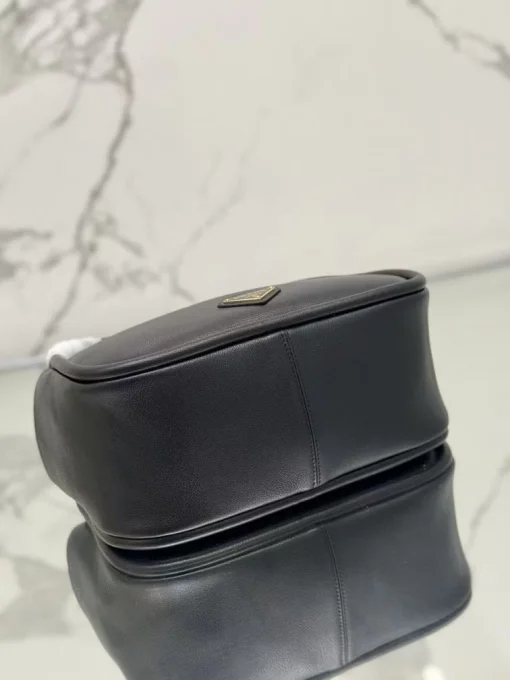 Prada Cleo Brushed Leather Shoulder Bag - Image 9