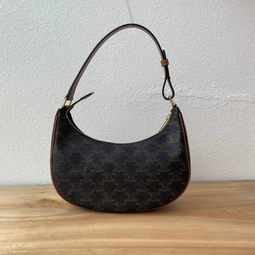 CELINE AVA TRIOMPHE BAG IN TRIOMPHE CANVAS - Image 5