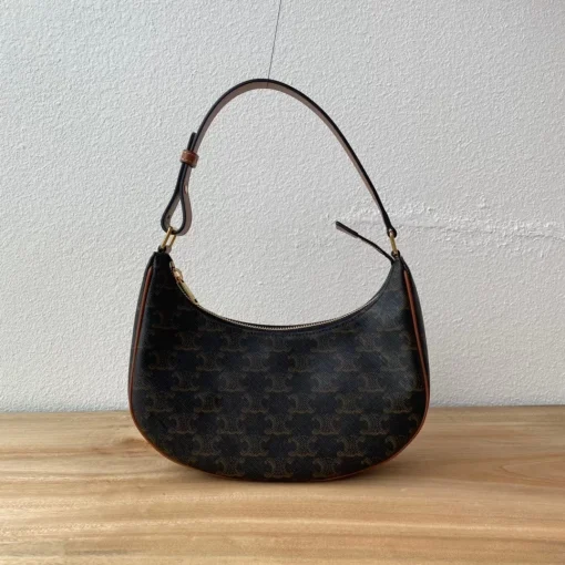 CELINE AVA TRIOMPHE BAG IN TRIOMPHE CANVAS