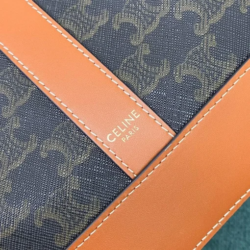 CELINE Triomphe Medium Bucket Bag - Image 2