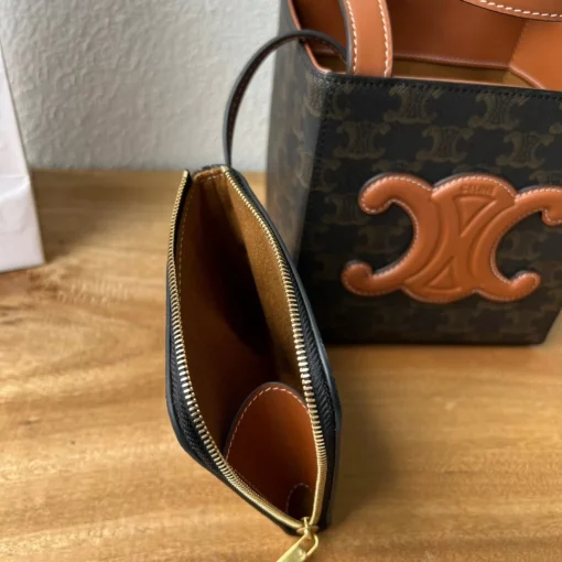 CELINE Triomphe Medium Cube Bag - Image 8
