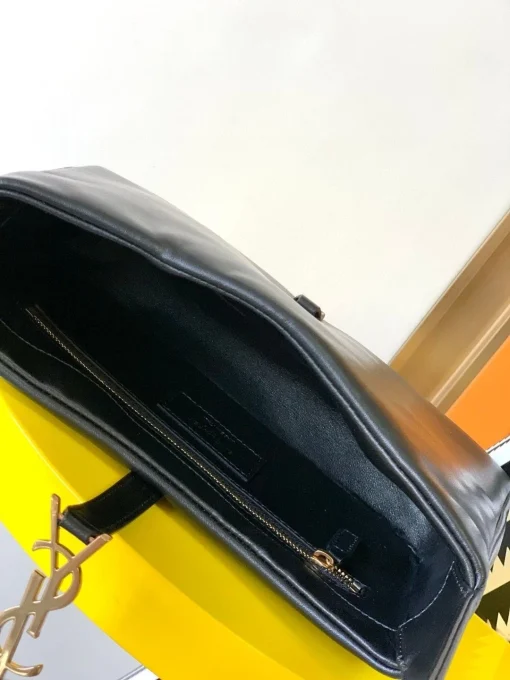 YSL LE 5 À 7 HOBO BAG WITH SILVER HARDWARE - Image 5