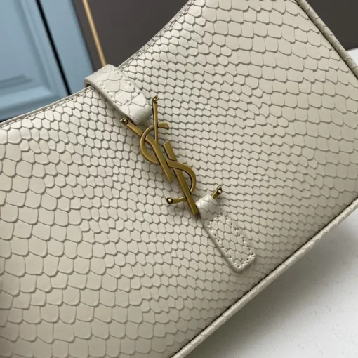 SAINT LAURENT LE 5 À 7 HOBO BAG IN PYTHON