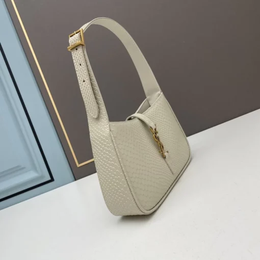 SAINT LAURENT LE 5 À 7 HOBO BAG IN PYTHON - Image 5