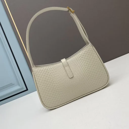 SAINT LAURENT LE 5 À 7 HOBO BAG IN PYTHON - Image 6