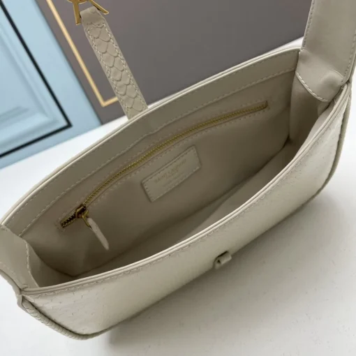 SAINT LAURENT LE 5 À 7 HOBO BAG IN PYTHON - Image 7