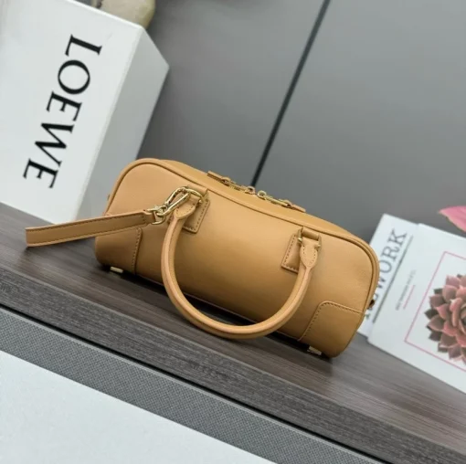 LOEWE Amazona 23 Warm Desert Napa Calfskin Shoulder Bag - Image 3