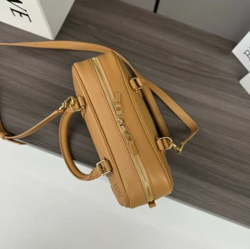 LOEWE Amazona 23 Warm Desert Napa Calfskin Shoulder Bag - Image 7